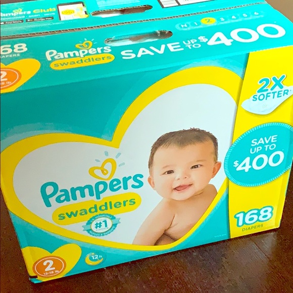 pampers swaddlers size 3 sam's club